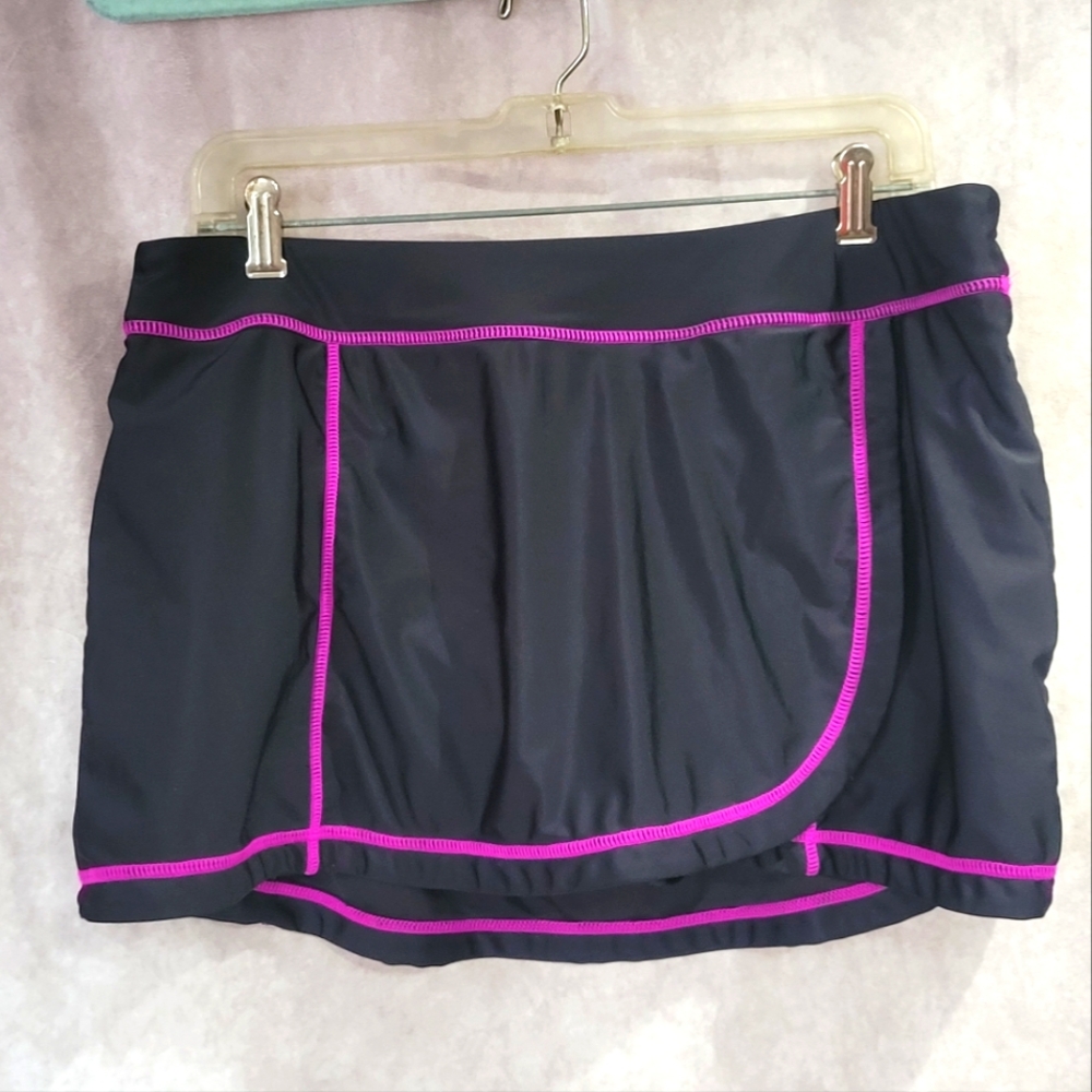 ZeroXposur Black and Pink Swimwear Bottoms XL
